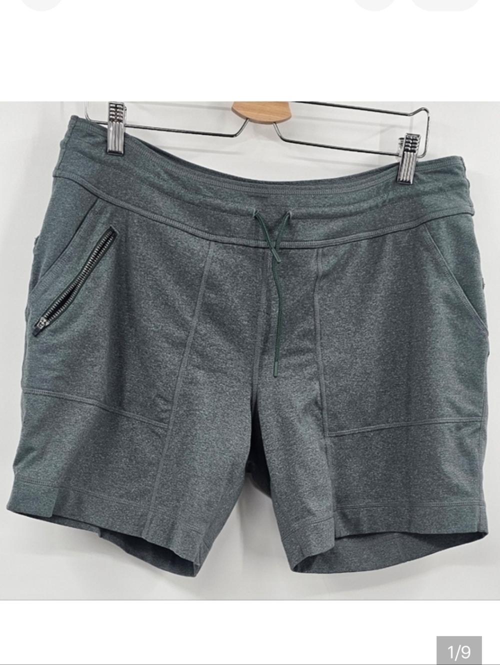 Title Nine Light Green Shorts Size XL